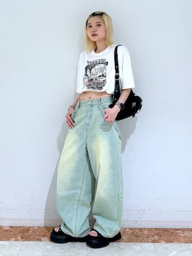 macさん（レディース・161cm）の夏コーディネート