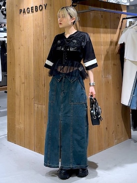 macさん(レディース・161cm)の春コーディネート