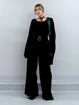 「PBLIM（ページボーイリム）のアイテム（バッグ）」を使った、macさん（レディース・162cm）の秋コーディネート