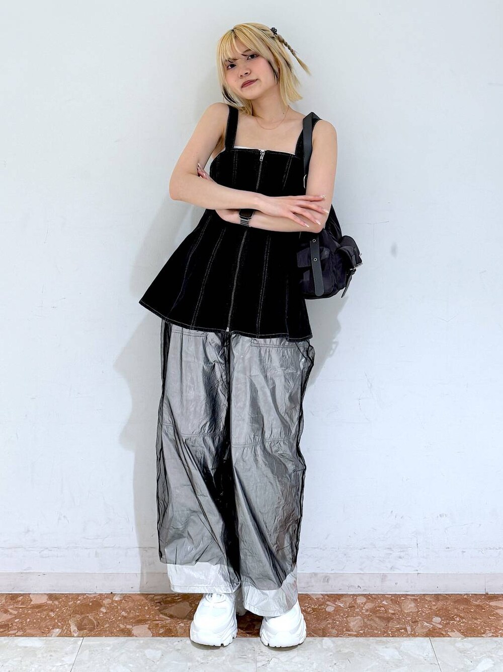 PAGEBOY（ページボーイ）の「ZIPデニムビスチェ（ベスト）」 - WEAR