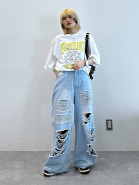 macさん（レディース・161cm）の夏コーディネート