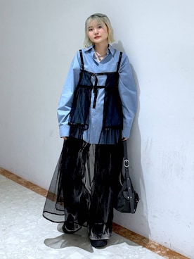 macさん（レディース・161cm）の春コーディネート