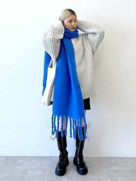 macさん（レディース・161cm）の冬コーディネート