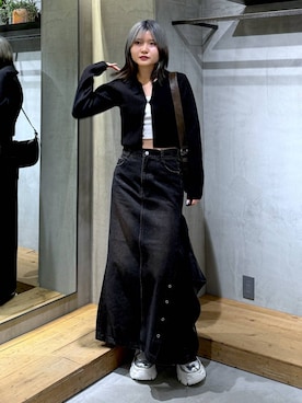 「PBLIM（ページボーイリム）のアイテム（バッグ）」を使った、macさん（レディース・162cm）の秋コーディネート