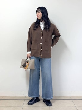 「アイテム（その他小物）」を使った、ちさん（レディース・175cm）の秋コーディネート