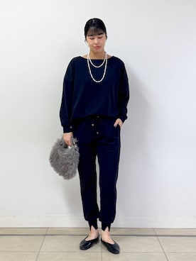「アイテム（その他小物）」を使った、ちさん（レディース・175cm）の秋コーディネート
