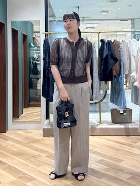 「PLAKTON（プラクトン）のアイテム」を使った、ちさん（レディース・175cm）の夏コーディネート