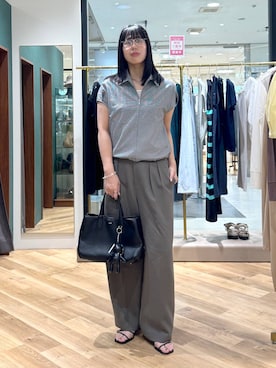 ちさん（レディース・175cm）の夏コーディネート