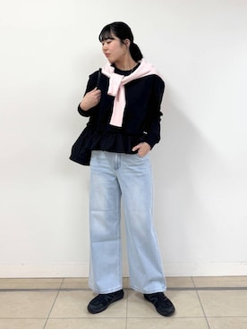 「LE VERNIS（ル・ベルニ）のアイテム」を使った、ちさん（レディース・175cm）の冬コーディネート