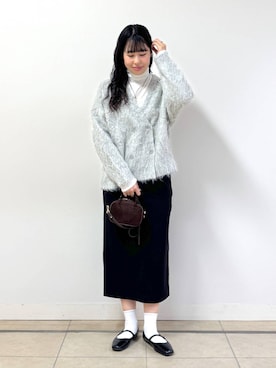 「アイテム（アクセサリー）」を使った、ちさん（レディース・175cm）の秋コーディネート