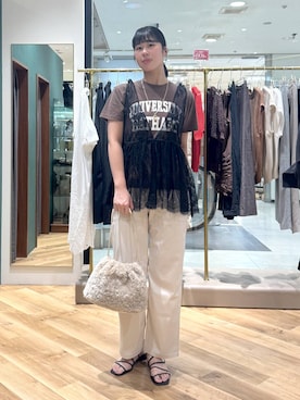 ちさん（レディース・175cm）の夏コーディネート