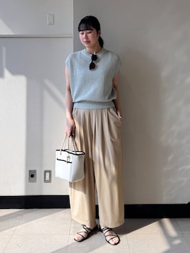 「BARNYARDSTORM（バンヤードストーム）のアイテム（パンツ）」を使った、ちさん（レディース・175cm）の春コーディネート