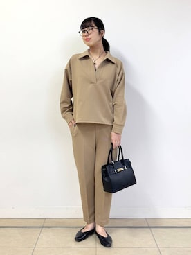 「アイテム（アクセサリー、その他）」を使った、ちさん（レディース・175cm）の秋コーディネート