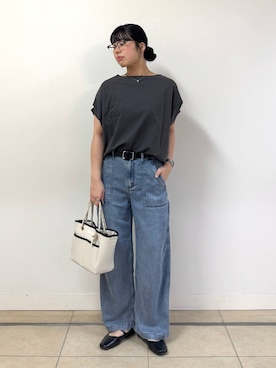 「BARNYARDSTORM（バンヤードストーム）のアイテム（パンツ）」を使った、ちさん（レディース・175cm）の春コーディネート