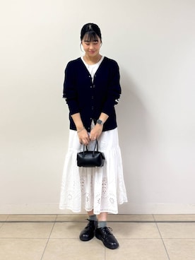 「アイテム（ハンドバッグ）」を使った、ちさん（レディース・175cm）の夏コーディネート