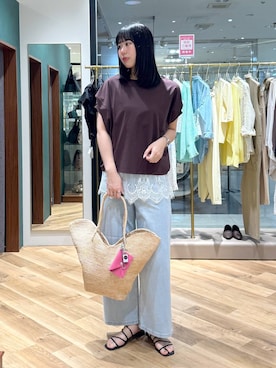 ちさん（レディース・175cm）の春コーディネート