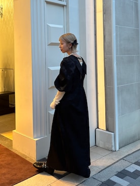 「CIAOPANIC（チャオパニック）のアイテム」を使った、こざるさん（レディース・158cm）の秋コーディネート