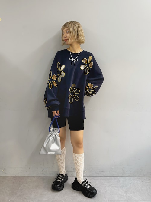 CIAOPANIC 厚底クロスリボンメリージェーン CIAOPANIC（チャオパニック）の「厚底クロスリボンメリー