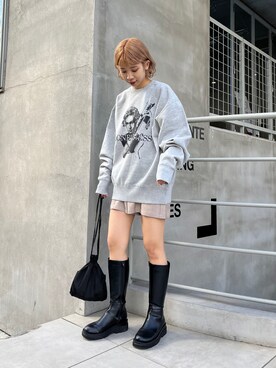 こざるさん（レディース・158cm）の冬コーディネート