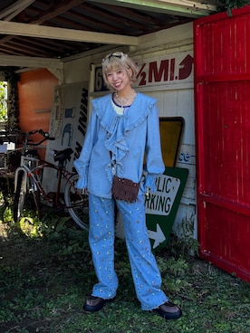 こざるさん（レディース・158cm）の冬コーディネート