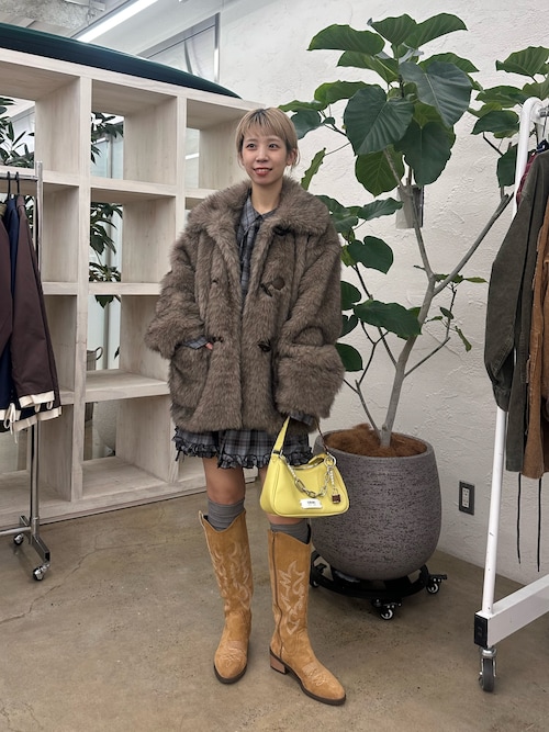 スウェード刺繍ウエスタンロングブーツ（ブーツ）｜CIAOPANIC（チャオ