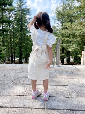 「アイテム（その他）」を使った、🐥さん（キッズ・100cm）の春コーディネート