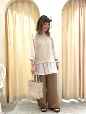 ｒｉｅ_さん（レディース・157cm）の夏コーディネート