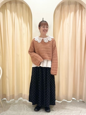 「重ね着ベストシーズン」｜「アイテム（その他シューズ）」を使った、ｒｉｅ_さん（レディース・157cm）の秋コーディネート