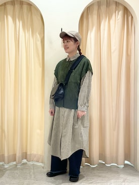 「キヤップ」｜ｒｉｅ_さん（レディース・157cm）の秋コーディネート