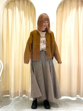 rie_さん(レディース・157cm)の秋コーディネート
