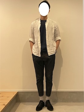 「FIRMUM（フィルマム）のアイテム」を使った、J3さん（メンズ・178cm）の秋コーディネート