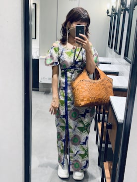 「robita（ロビタ）のアイテム」を使った、asakoiさん（レディース・158cm）の夏コーディネート