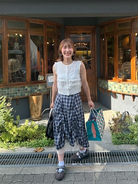 あおいさん（レディース・158cm）の秋コーディネート