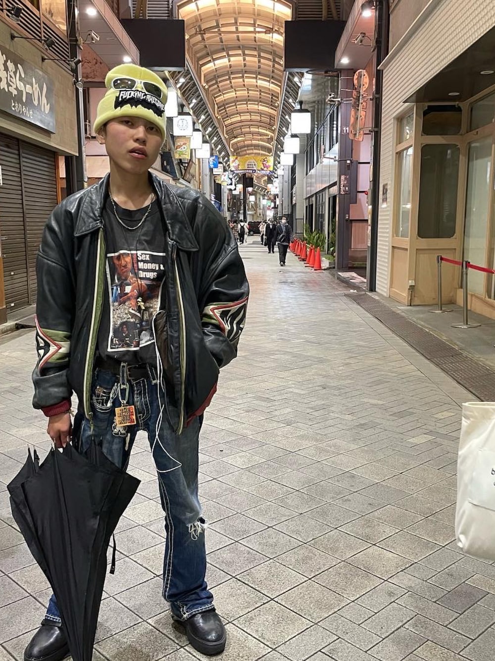 かつき着用 FUC ビーニー Fucking Awesome(ファッキング オウサム) ニットキャップ