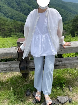 Momokaさん（レディース・163cm）の夏コーディネート