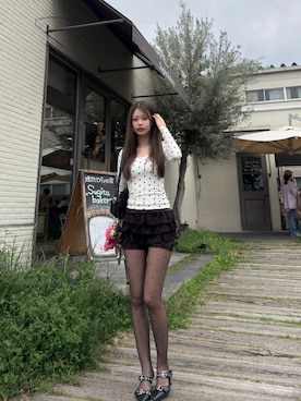 「JW PEI（ジェイダブリューペイ）のアイテム」を使った、iroさん（レディース・164cm）の春コーディネート