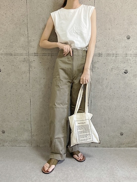 tanさん（レディース・163cm）の夏コーディネート