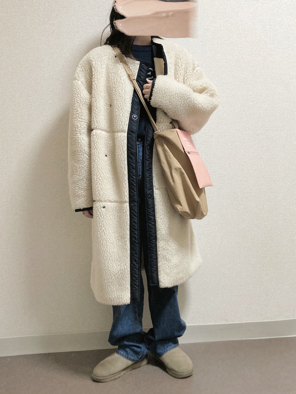 HYKE（ハイク）＞ボア ロングコート □□□†を使った人気ファッション