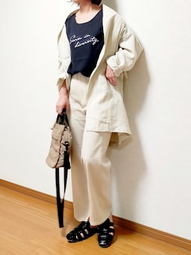 のんくる🌼さん（レディース・154cm）の春コーディネート