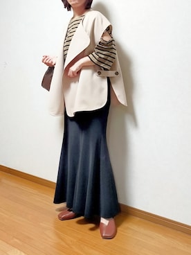 のんくる🌼さん（レディース・154cm）の秋コーディネート