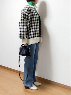 「リエディ(Re:EDIT)」｜のんくる🌼さん（レディース・154cm）の冬コーディネート