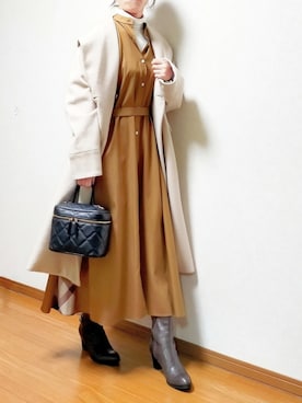 「cbクレストブリッジ」｜のんくる🌼さん（レディース・154cm）の秋コーディネート