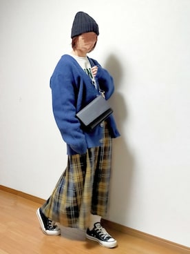 のんくる🌼さん（レディース・154cm）の冬コーディネート