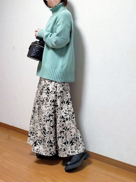 のんくる🌼さん（レディース・154cm）の冬コーディネート