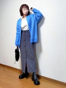 「アイテム（アームカバー）」を使った、のんくる🌼さん（レディース・154cm）の秋コーディネート