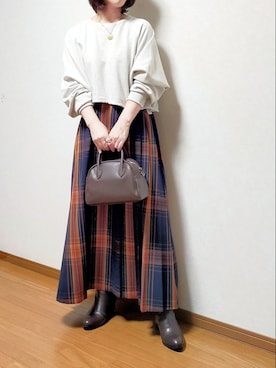 のんくる🌼さん（レディース・154cm）の秋コーディネート