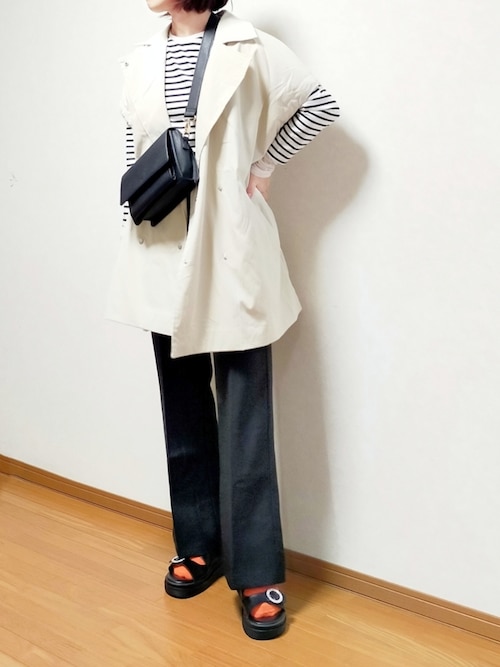 SHIPS any:〈洗濯機可能〉レイヤード スリーブメッシュ プルオーバー