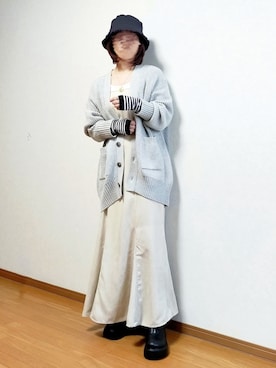 「アイテム（アームカバー、その他）」を使った、のんくる🌼さん（レディース・154cm）の秋コーディネート