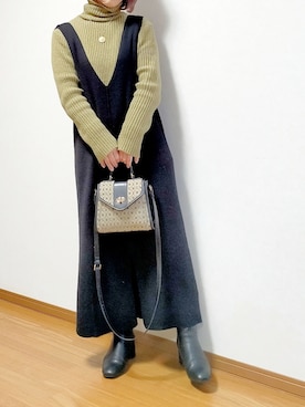 のんくる🌼さん(レディース・154cm)の冬コーディネート