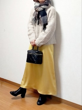 のんくる🌼さん（レディース・154cm）の冬コーディネート